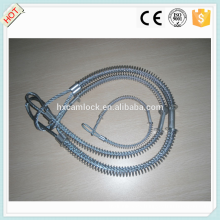 Cable de seguridad de comprobación Whip de acero al carbono y acero inoxidable fabricado en China